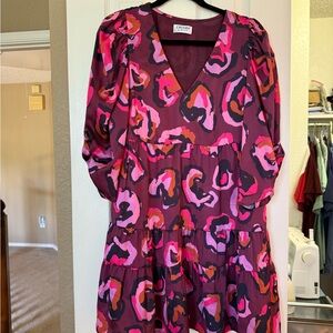 CROSBY by Mollie Burch Vivid Long Sleeve Dress